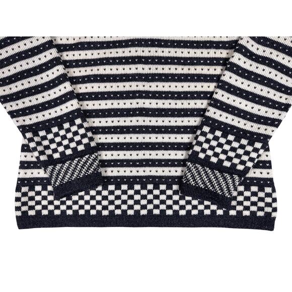 Dale of Norway Cardigan Knit Sweater Women's XS Wool Button Up Nordic Snowflake - Picture 8 of 12